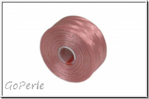 S-Lon, Size D, Beading Thread, Fdelgarn, pink, 1 Spule